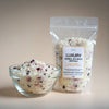 Herbal Spa Bath Crystal – Milk & Honey Crystal with Hibiscus Flower (1 kg)