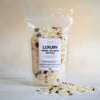 Herbal Spa Bath Crystal - Champagne and Rose with Rose Petals (1 kg)